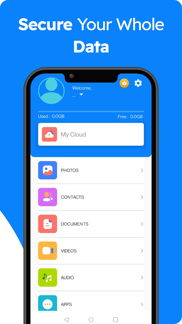 Cloud Backup : Cloud Storage لقطات الشاشة 5