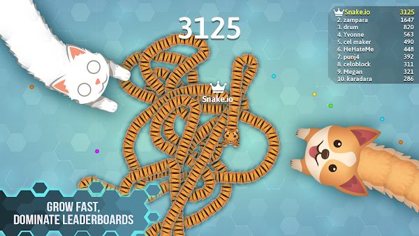 Snake.io - веселые батл-игры Скриншоты 4