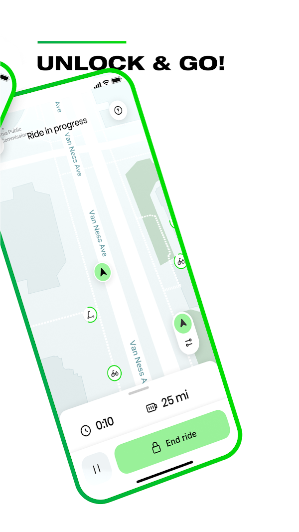 Lime - #RideGreen Скриншоты 4
