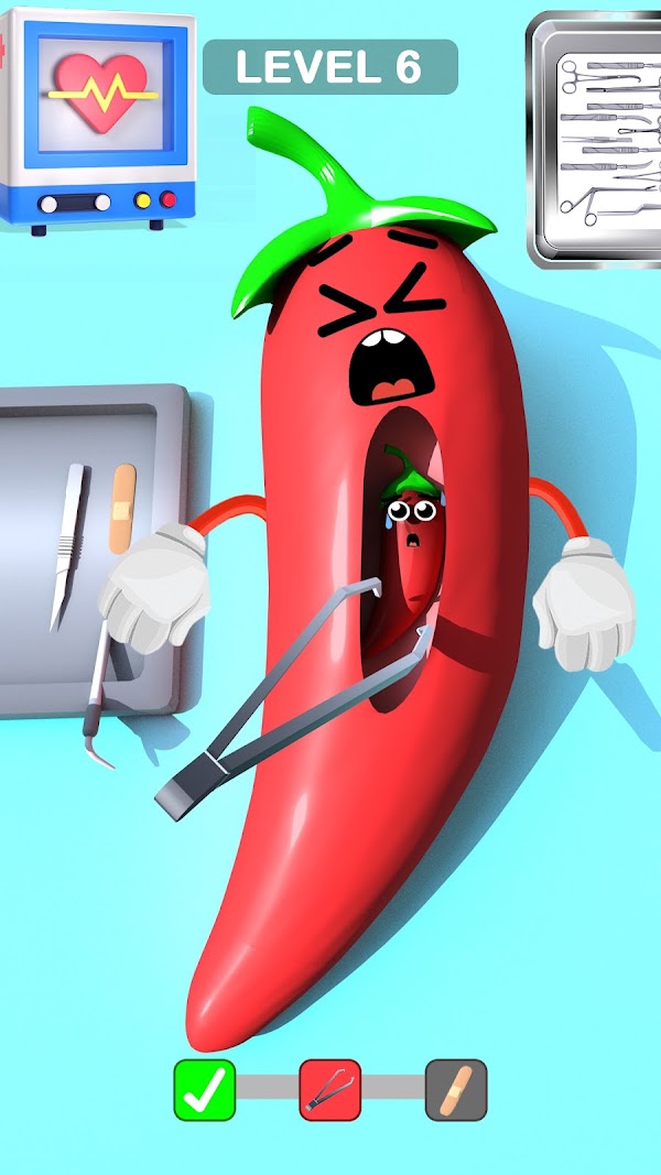Fruit Hospital: ASMR Games Capturas de tela 7