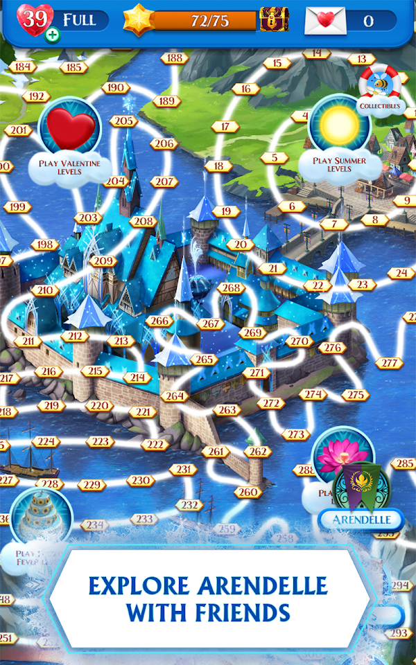 Disney Frozen Free Fall لقطات الشاشة 11