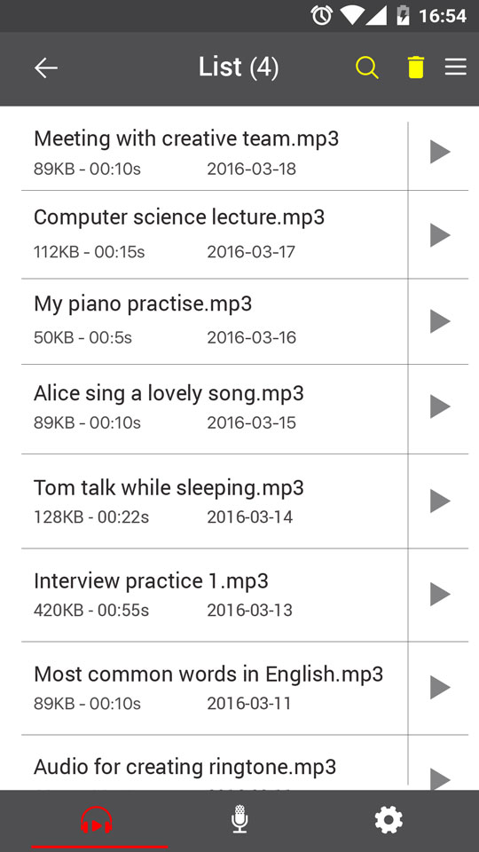 Voice Recorder Screenshots 3