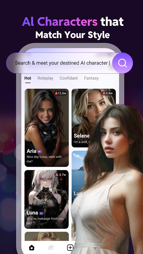 Linky AI: Chat, Play, Connect स्क्रीनशॉट 2