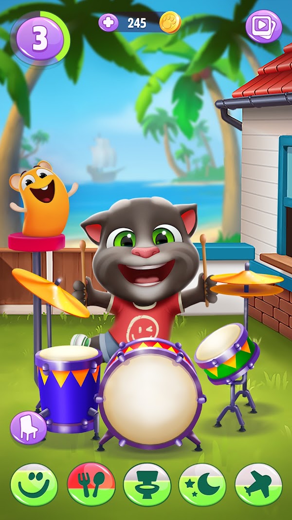 Meu Talking Tom 2 Capturas de tela 1
