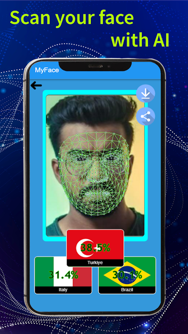 MyFace: Face Country Filter Screenshots 4
