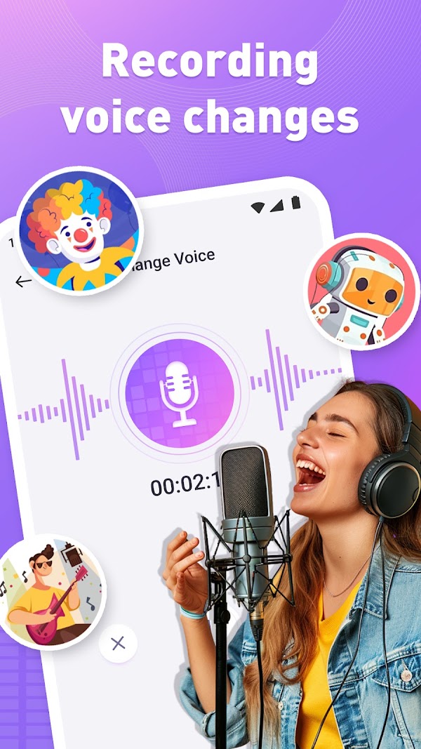Magic Voice Changer スクリーンショット 1