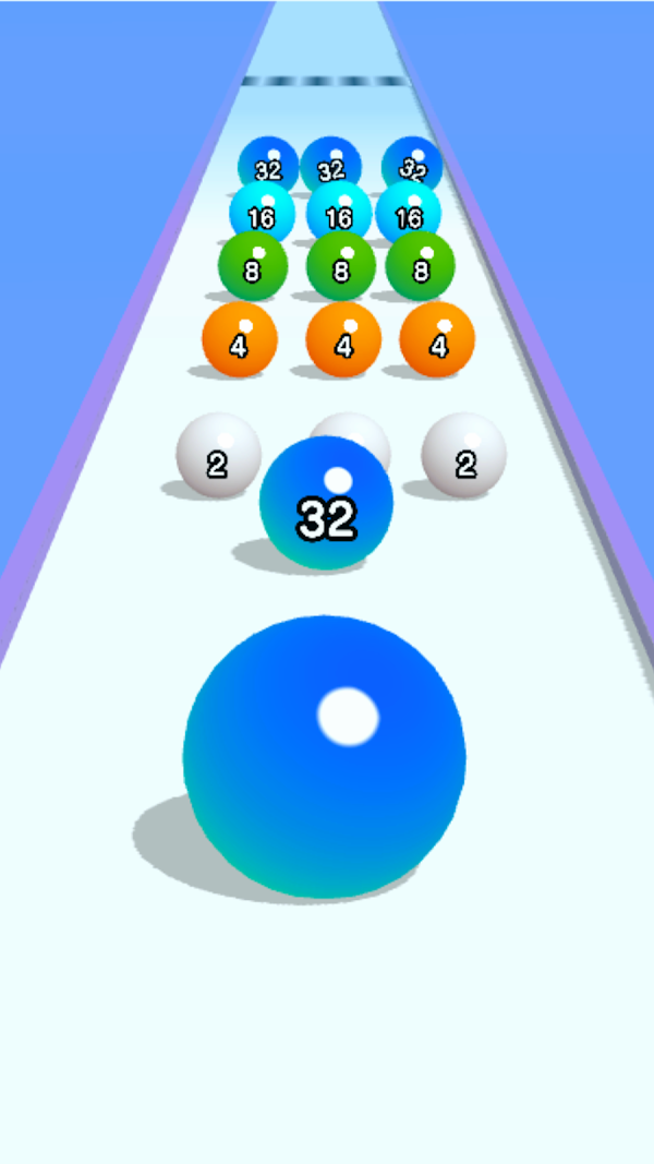 Ball Run 2048: merge number Screenshots 3