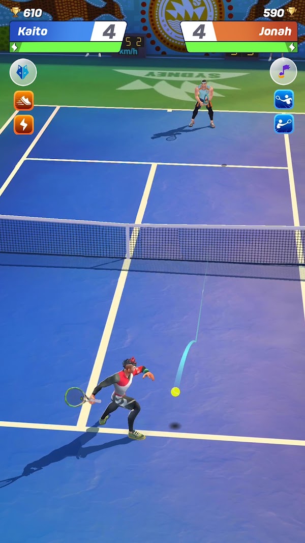 Tennis Clash: Online-Spiel Screenshots 1