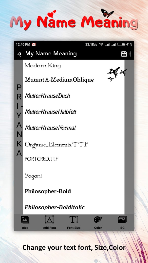 My Name Meaning Screenshots 5