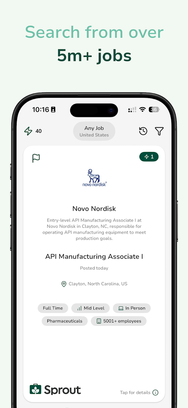 Sprout - AI Job Search Screenshots 2