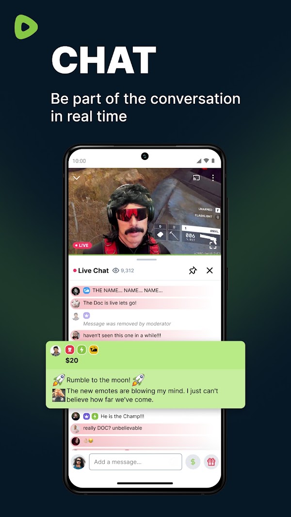 Rumble: Stream & Watch Videos स्क्रीनशॉट 7