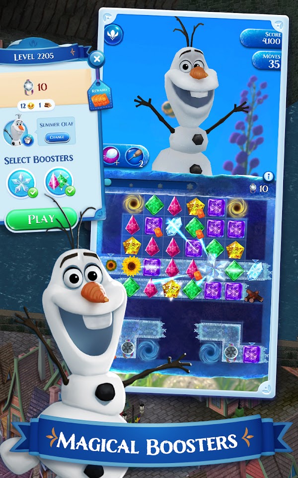 Disney Frozen Free Fall لقطات الشاشة 5