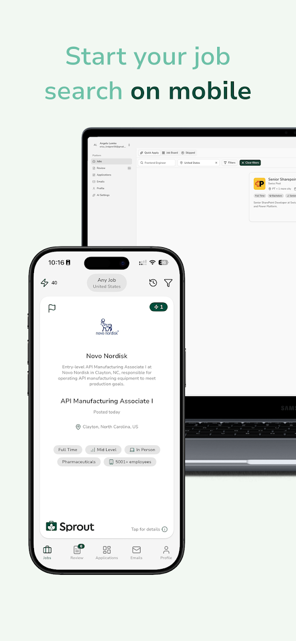 Sprout - AI Job Search Screenshots 7