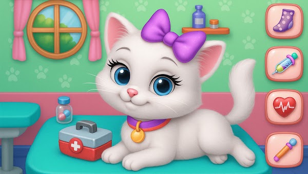 Kitty Daycare Salon Games Screenshots 8