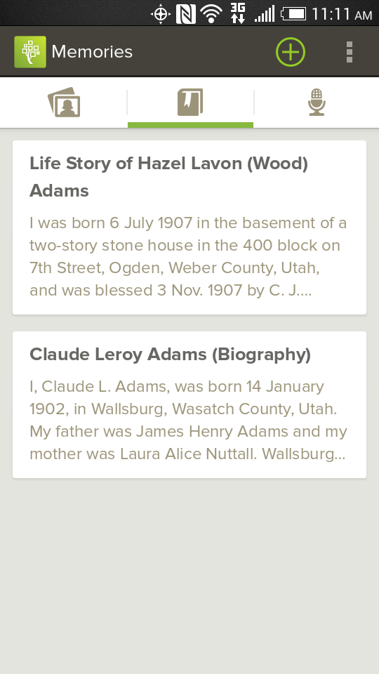 FamilySearch Memories Screenshots 3