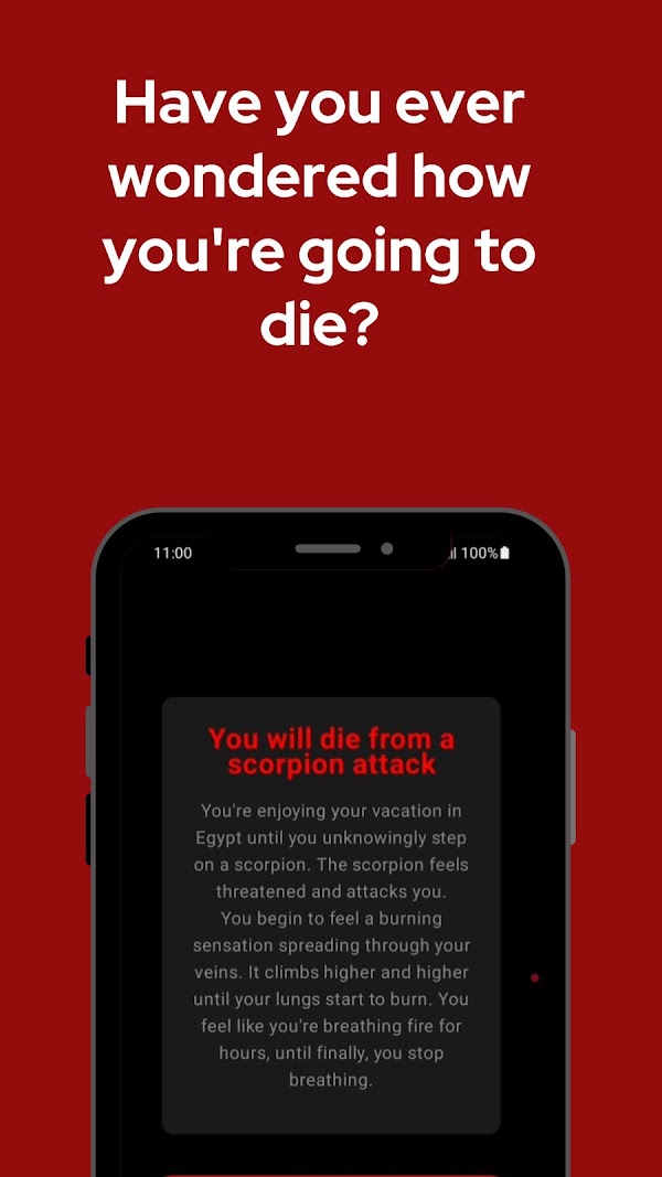 How I will die - Predict death Screenshots 1