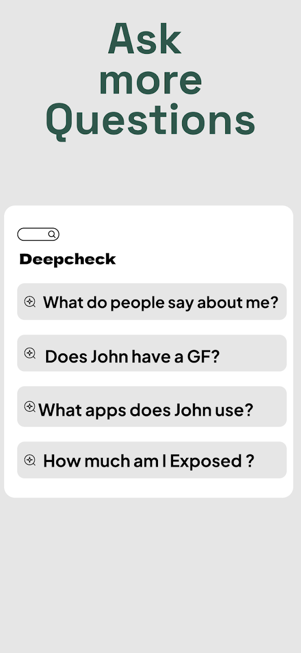 Deepcheck AI Search Assistant Capturas de tela 6