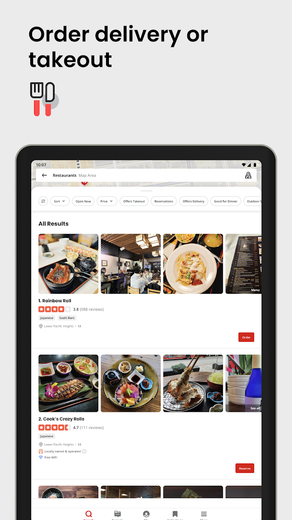 Yelp: Food, Delivery & Reviews Screenshots 11