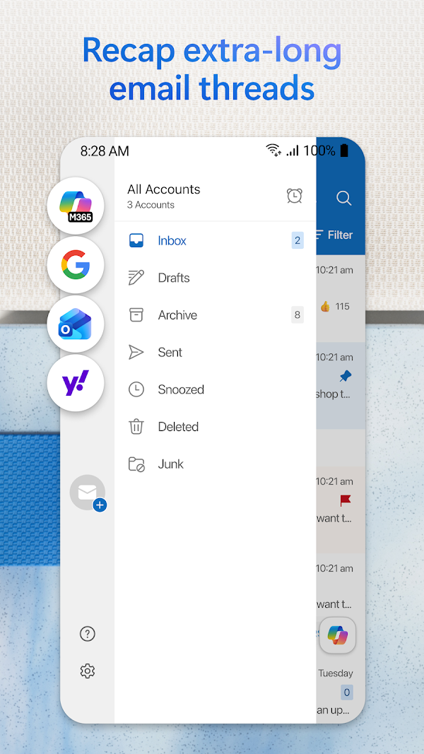 Microsoft Outlook スクリーンショット 2