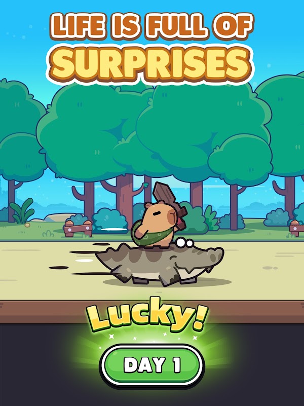 Capybara Go! Capturas de pantalla 6
