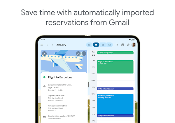 Google Calendar स्क्रीनशॉट 12