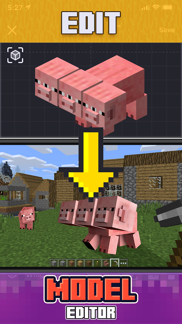 Crafty Craft: Mcpe mods maker スクリーンショット 1