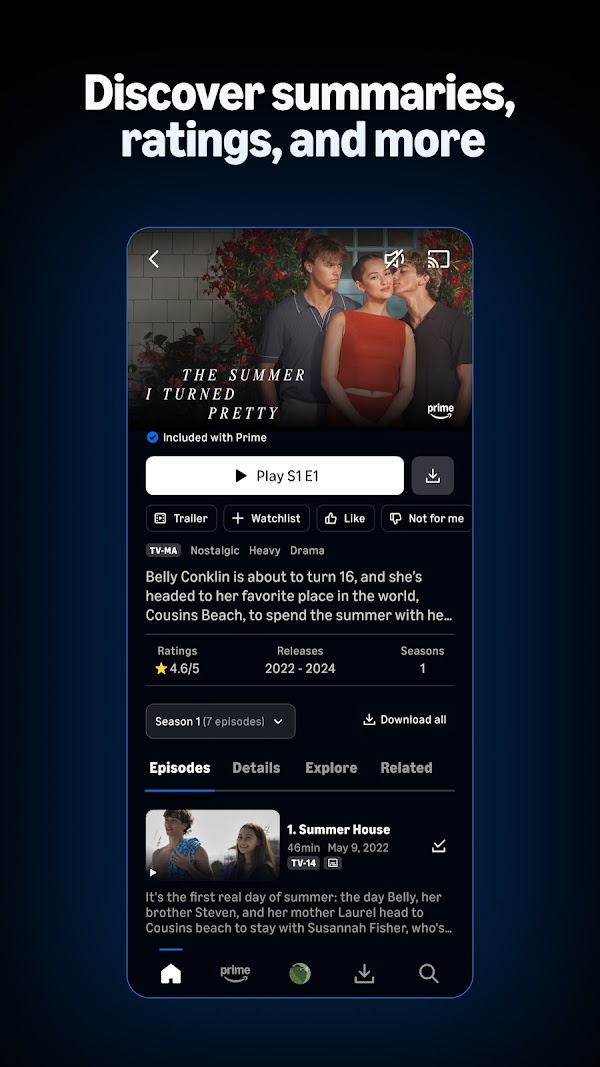 Prime Video Скриншоты 6