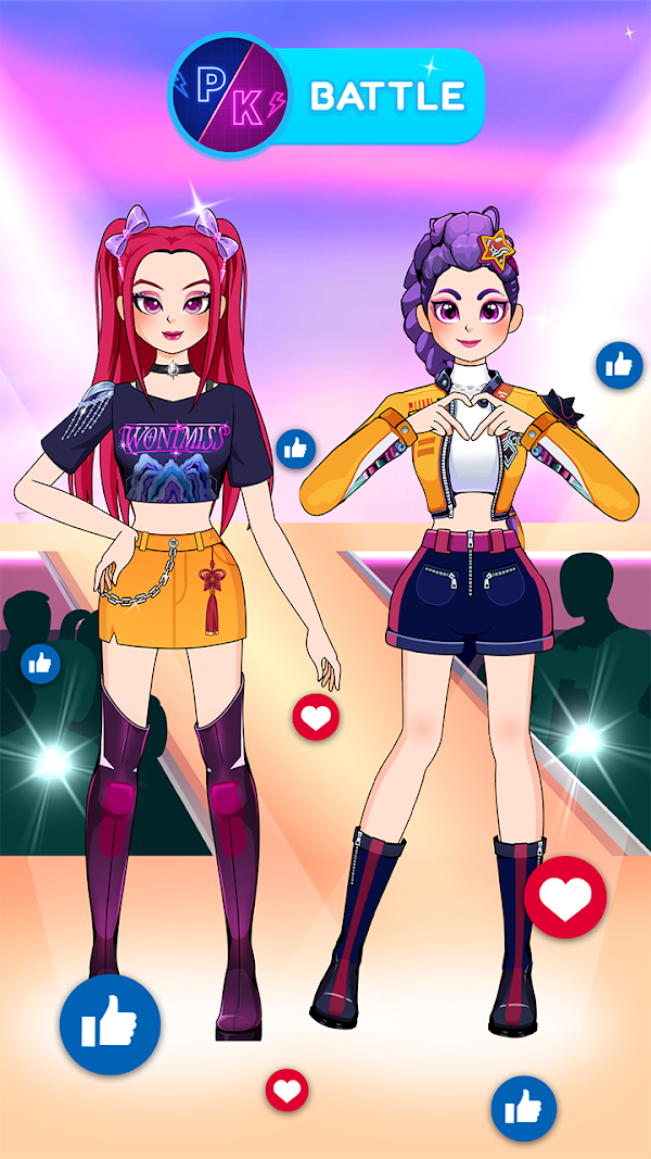 Left or Right: Star Girl Style Capturas de tela 4