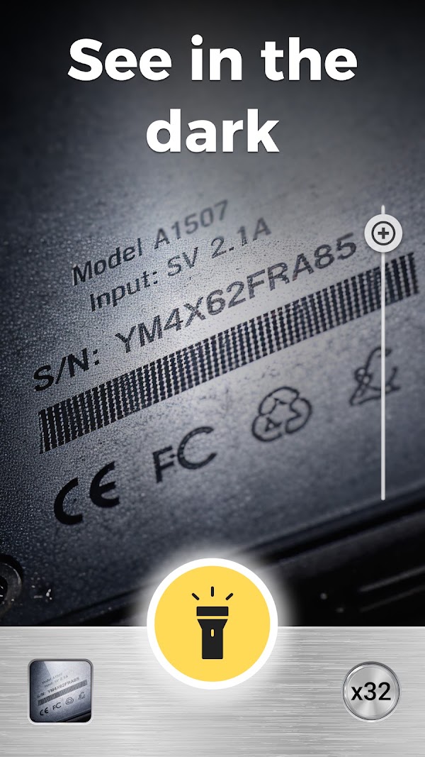 Magnifier Plus with Flashlight Screenshots 3