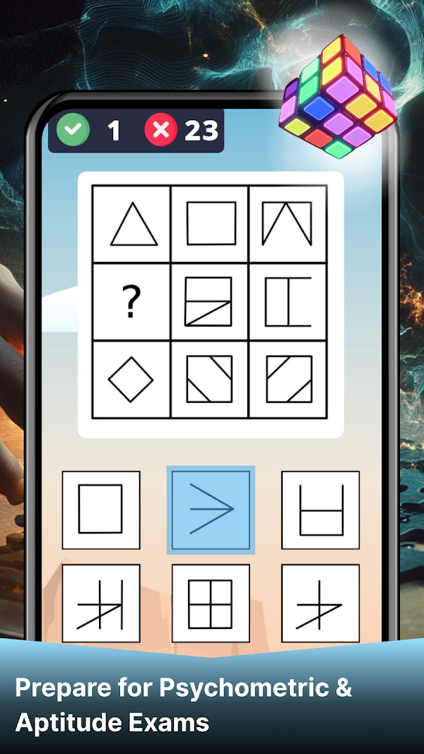 IQ Test: Logic Brain Training Screenshots 2