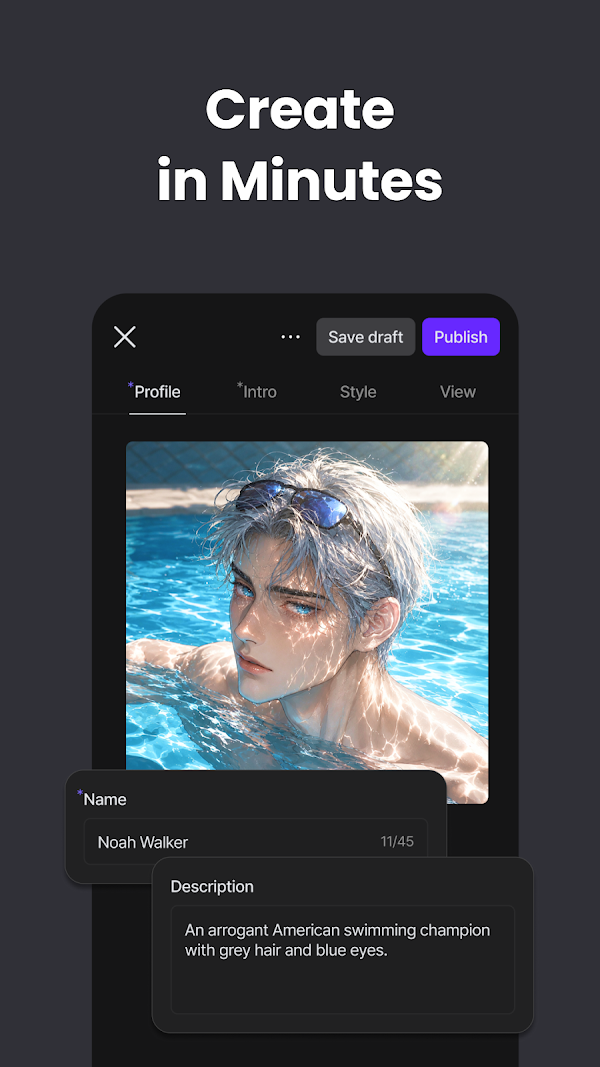 zeta: AI Chat, Story, Play Скриншоты 6