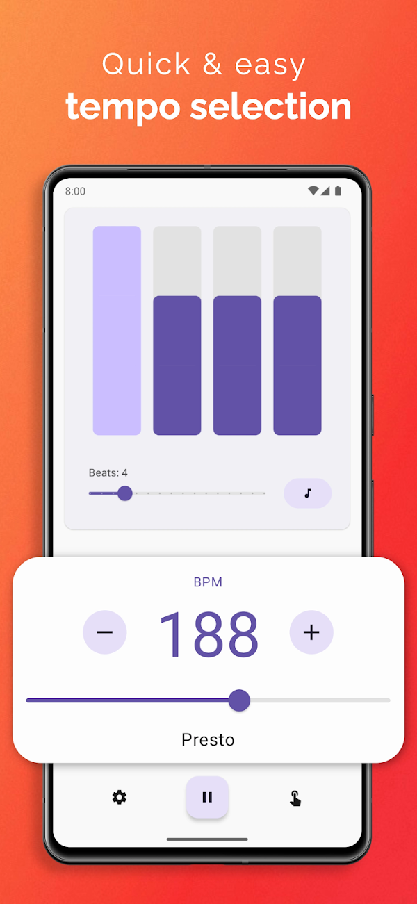 Easy Metronome لقطات الشاشة 2
