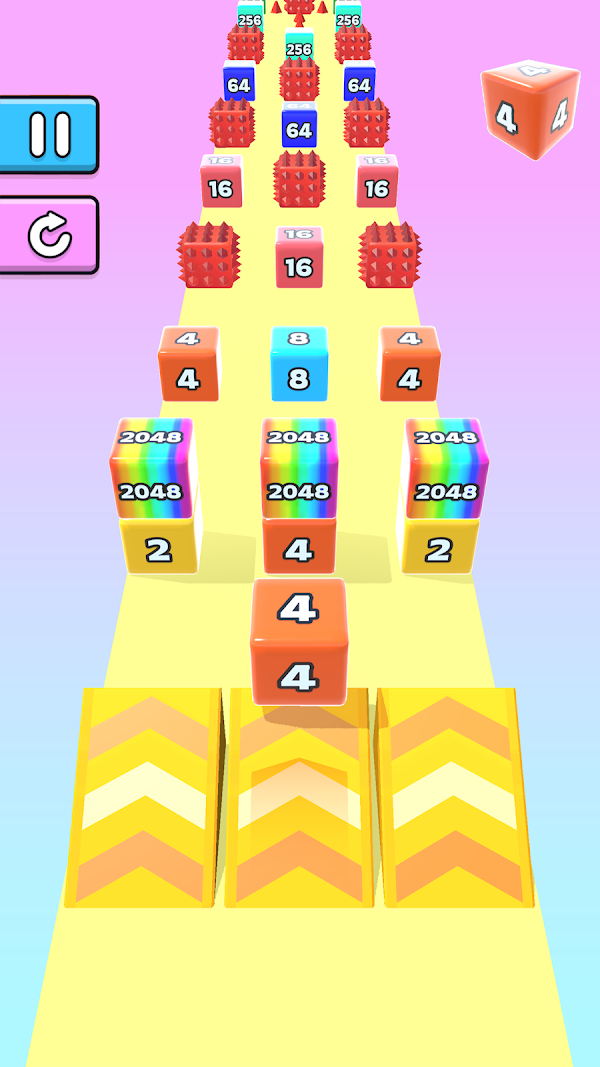 الجيلي المرح 2048 لقطات الشاشة 4