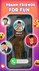 Celebrity Prank Call & Chat Скриншоты 4