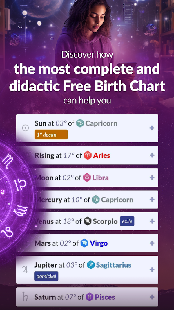 Astrolink: Birth Chart स्क्रीनशॉट 10