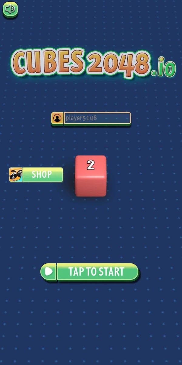 Cubes 2048.io स्क्रीनशॉट 1