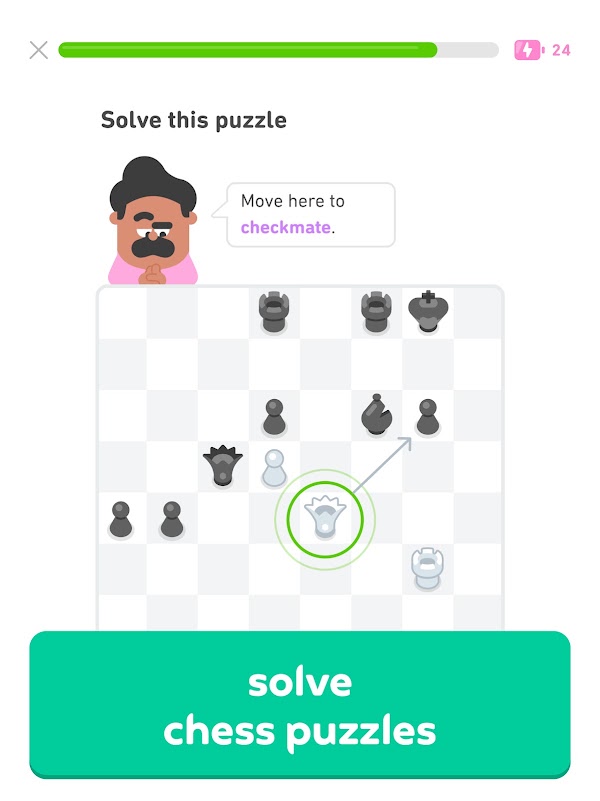 Duolingo - языки и шахматы Скриншоты 11