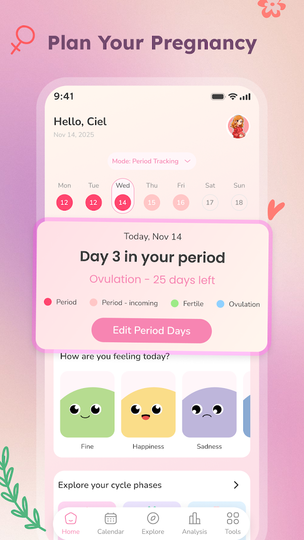 Pregnancy Tracker & Baby Diary Screenshots 1