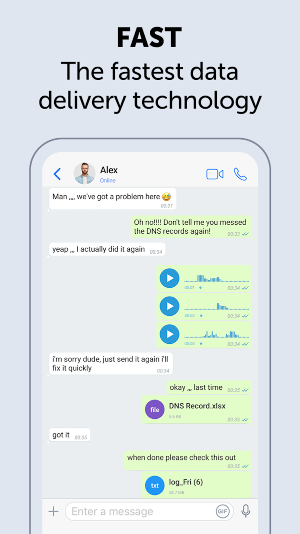 Zangi Messenger Screenshots 2