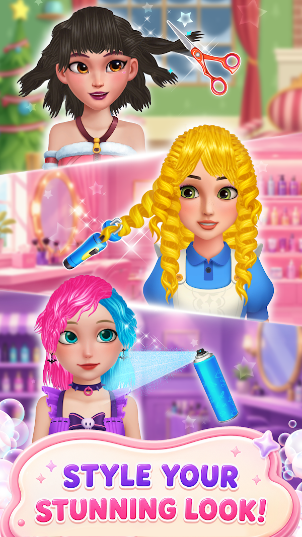 Hair Salon: Beauty Salon Game لقطات الشاشة 2