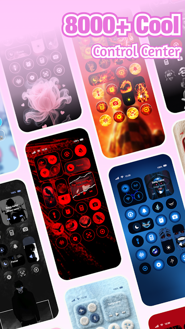 iControl: Easy Widgets Themes Скриншоты 1