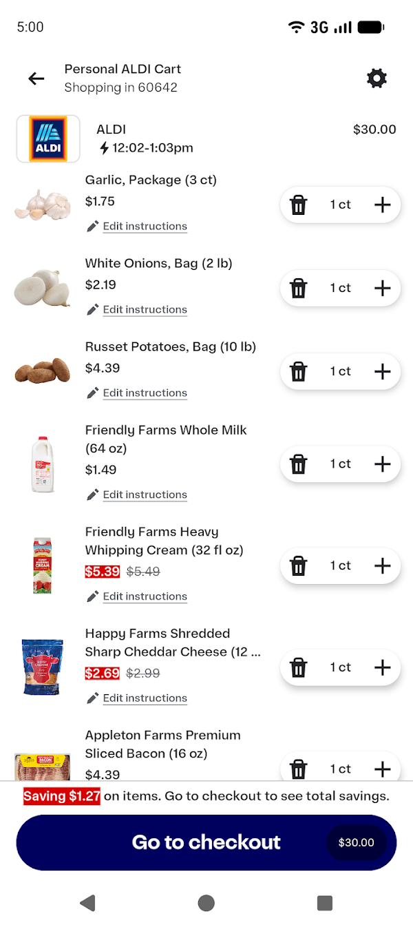 ALDI Grocery Pickup & Delivery Screenshots 6