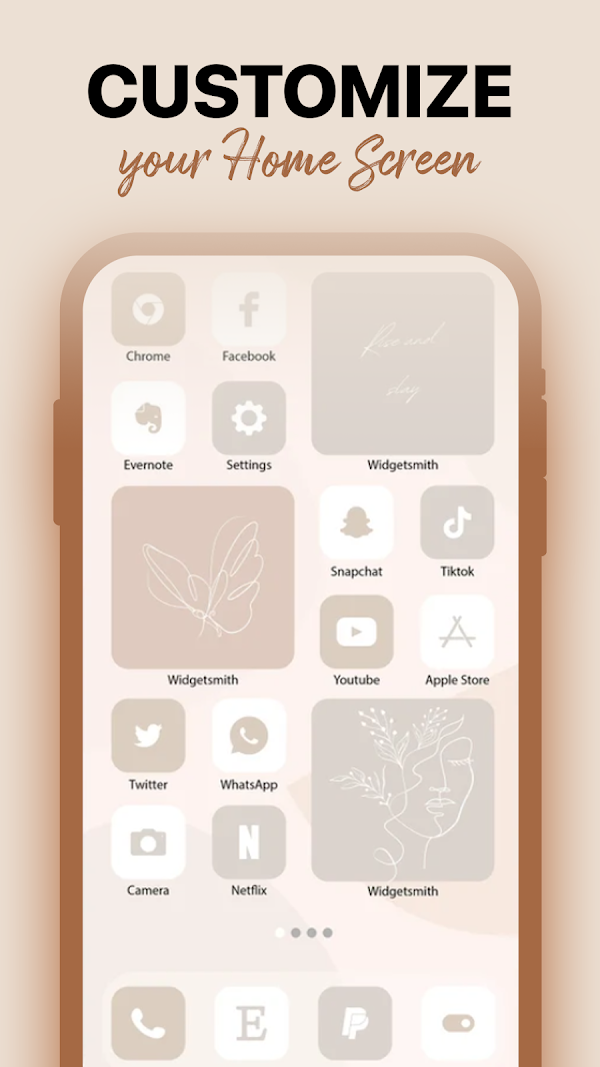 MagicWidgets: Themepack & Icon Скриншоты 2