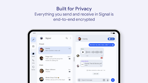 Signal – Sicherer Messenger Screenshots 8