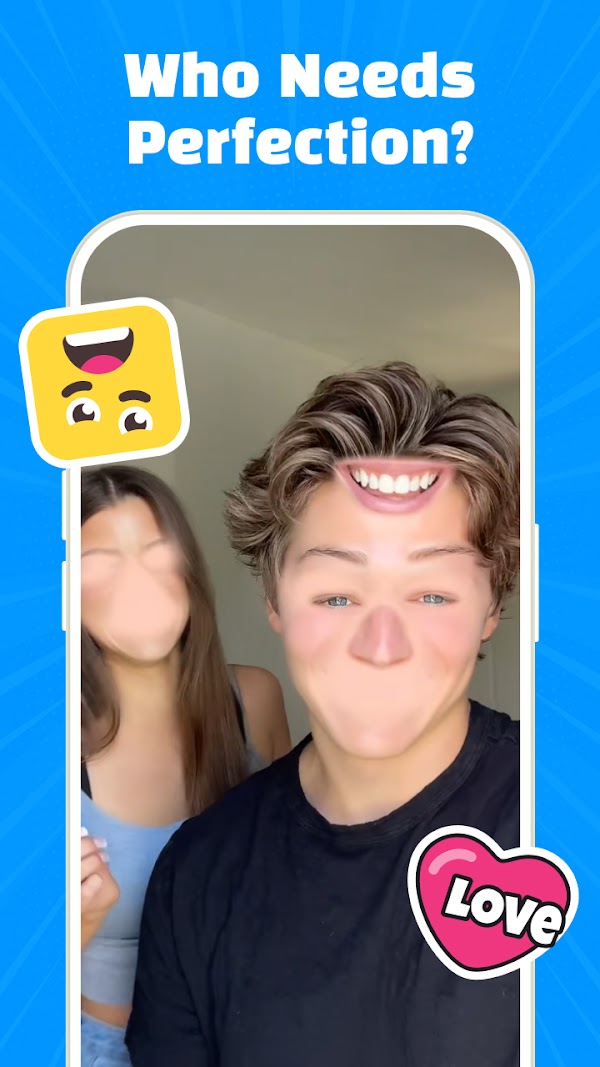 Lip Fall Challenge: Fun Filter Capturas de tela 2