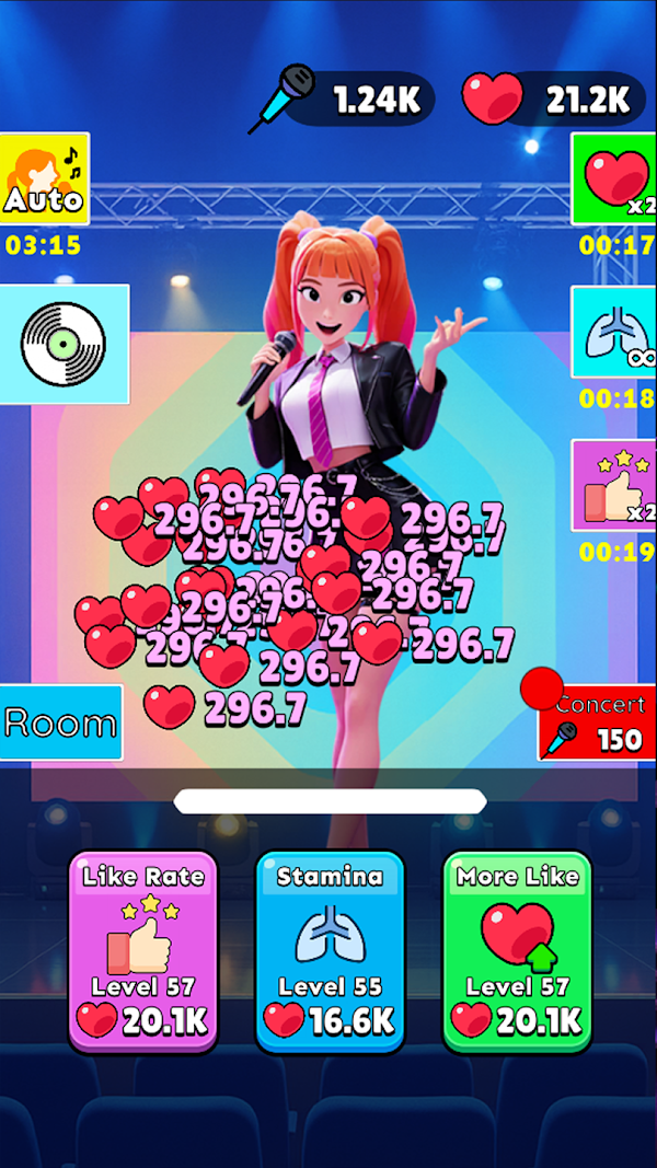 Kpop Idol Clicker لقطات الشاشة 2
