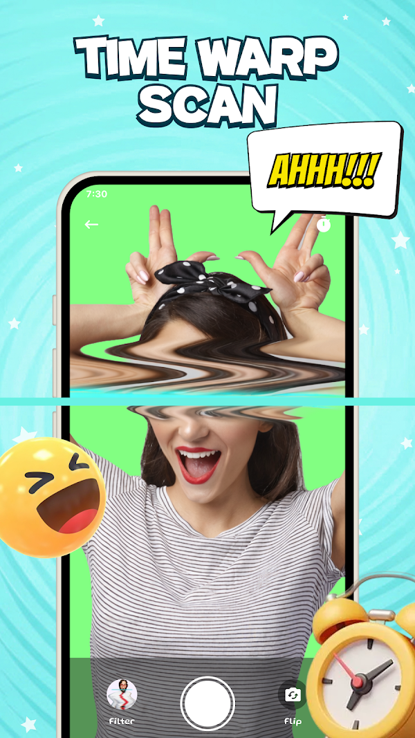 Fazee - Funny Face Filter スクリーンショット 4