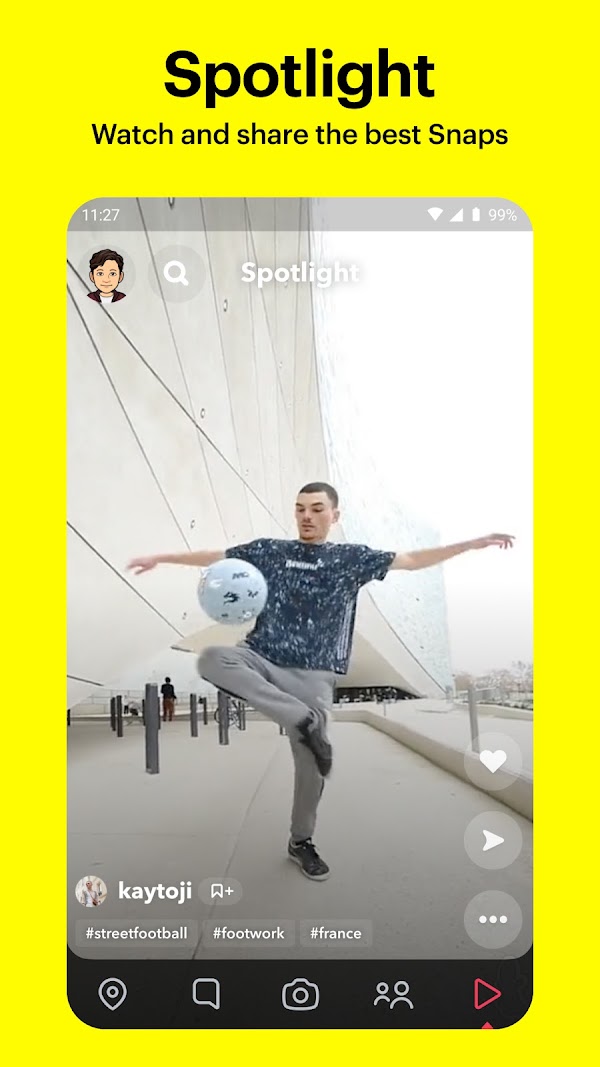 Snapchat スクリーンショット 5