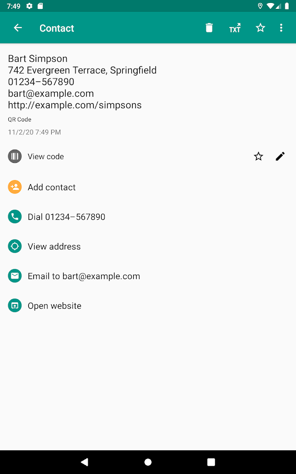 QR- & Barcode-Scanner Screenshots 10