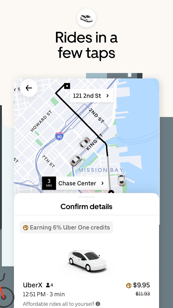 Uber | Заказ поездок Скриншоты 3